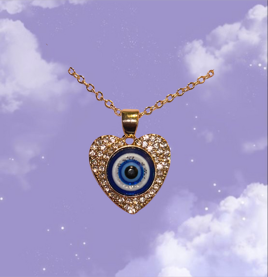 Dazzled Evil Eye Necklace